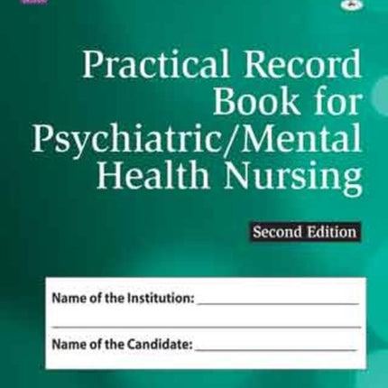 Practical Record Book for Psychiatric/Mental