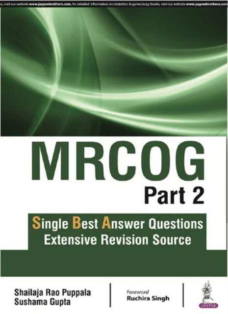 MRCOG Part 2: Single Best Answer Questions