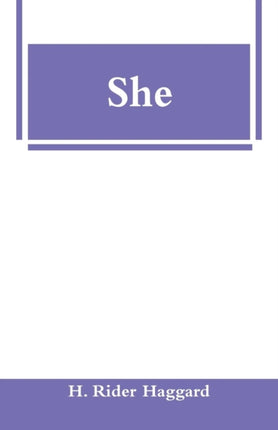 She