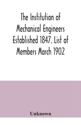 The Institution of Mechanical Engineers