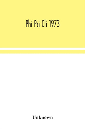 Phi Psi Cli 1973