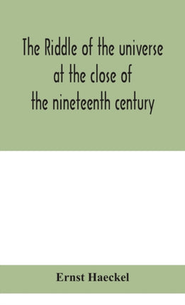 The riddle of the universe at the close of the