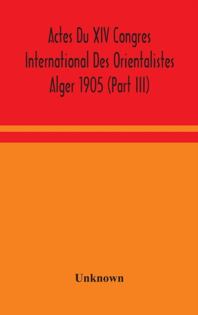 Actes Du XIV Congres International Des