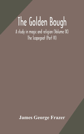 The golden bough a study in magic and religion
