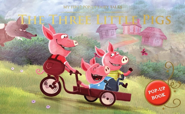 My First Pop-Up Fairy Tales - Three Little Pigs Pop Up Books for Children