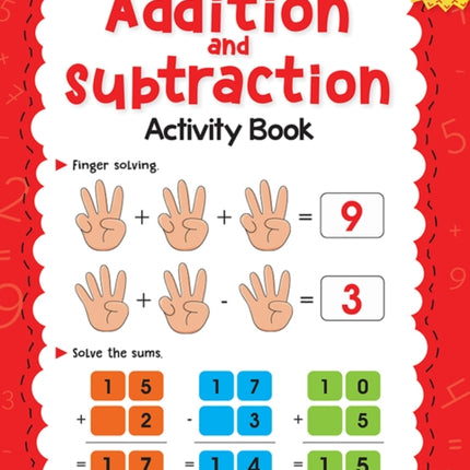 Addition and Subtraction Activity Book for