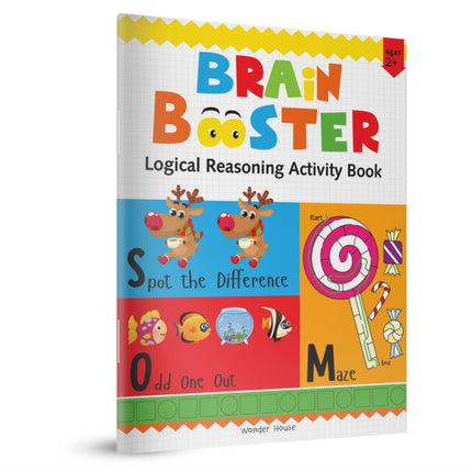 Preschool Activity Book Brain Booster - Logical Reasoning Activity Book for Kids