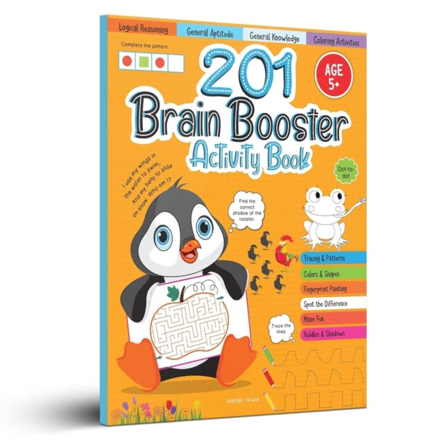 201 Brain Booster Activity Book - Fun Activities