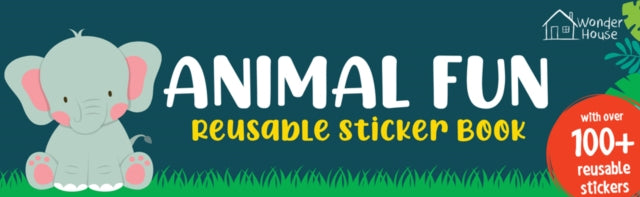 Animal Fun Reusable Sticker Book�for Children