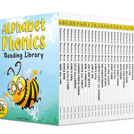 Alphabet Phonics: Box Set of 26 Books