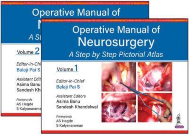 Operative Manual of Neurosurgery: A Step by Step Pictorial Atlas: Two Volume Set