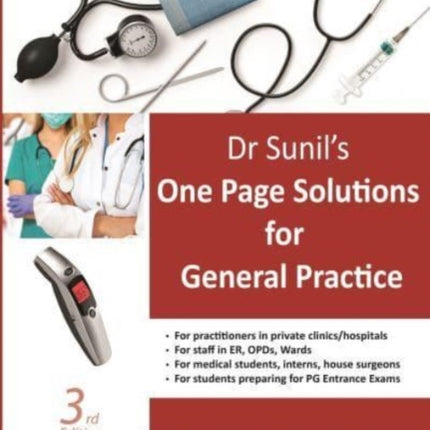 Dr Sunil's One Page Solutions for General