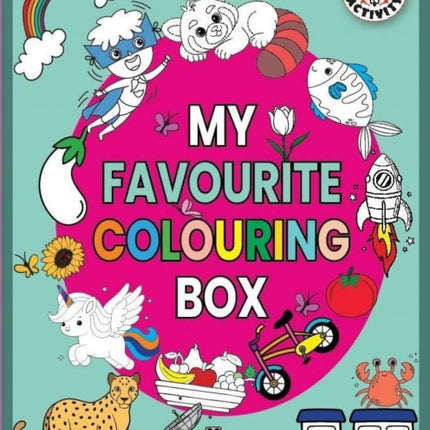 My Favourite Colouring Book Box