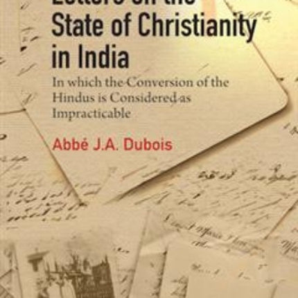 Letters on the State of Christianity in India
