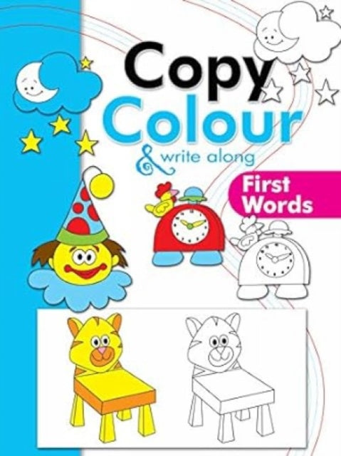 Copy Colour and Write Along First Words