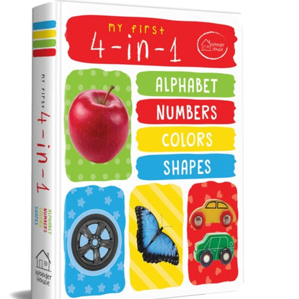 My First 4 in 1 Alphabet Numbers Colours Shapes