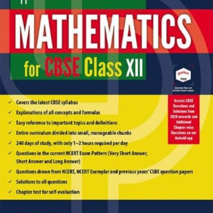 Mathematics for CBSE Class XII