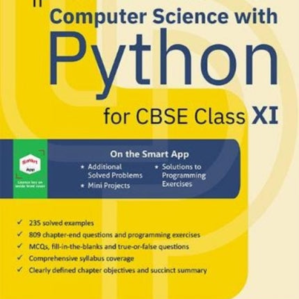 Computer Science with Python for CBSE Class XI