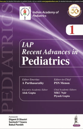 IAP Recent Advances in Pedatrics - 1