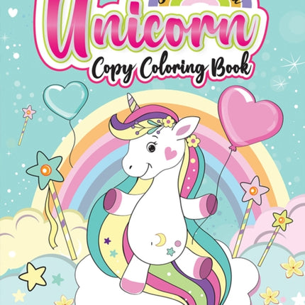 Stay Magical Unicorn Copy Coloring Book