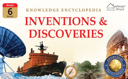 Inventions & Discoveries - Collection of 6 Books Knowledge Encyclopedia for Children
