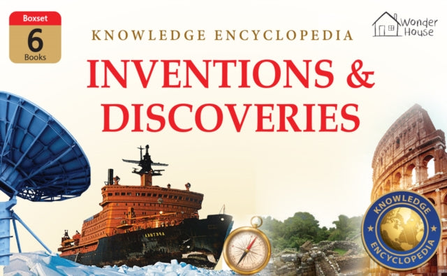Inventions & Discoveries - Collection of 6 Books Knowledge Encyclopedia for Children