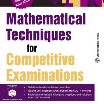 Mathematical Techniques for Competitive Examinations