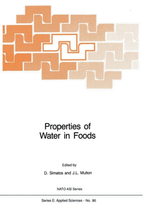 Properties of Water in Foods: in Relation to