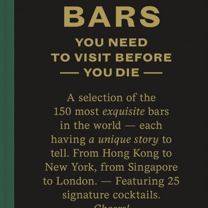 150 Bars You Need to Visit Before You Die