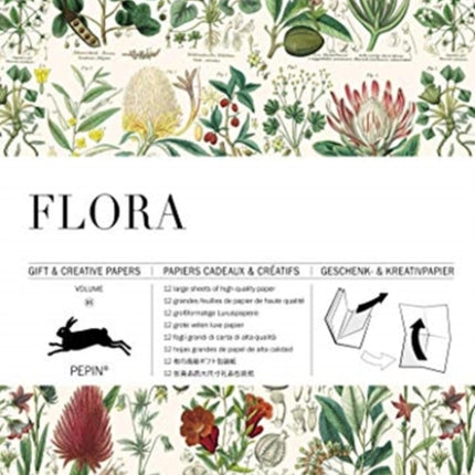 Flora: Gift & Creative Paper Book Vol. 85