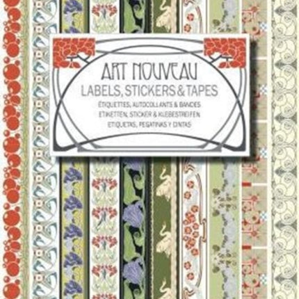 Art Nouveau: Label & Sticker Book