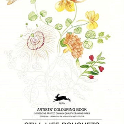 Still Life Bouquets: Artists ' Colouring Book