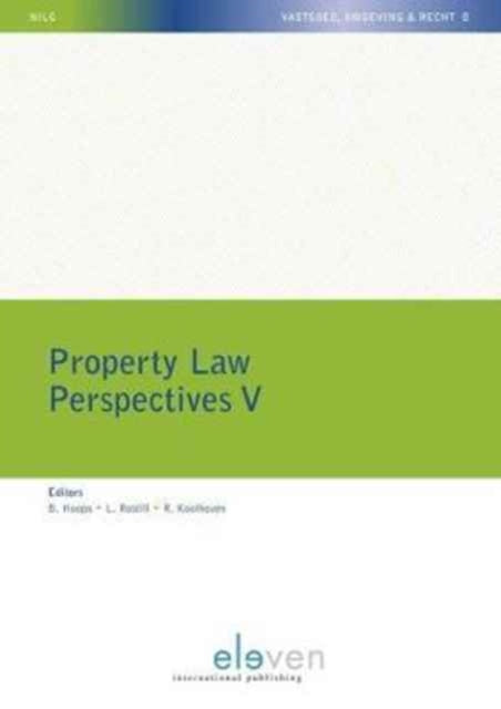 Property Law Perspective V NILG  Vastgoed Omgeving en Recht 8 Property Environment  Law