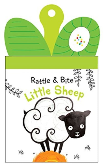 Rattle Teether Bk Little Sheep