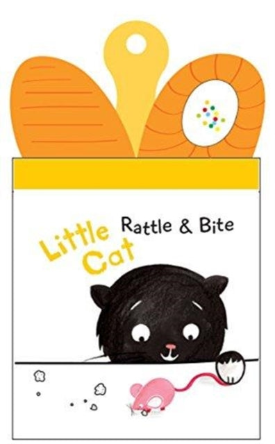 Rattle Teether Bk Little Cat