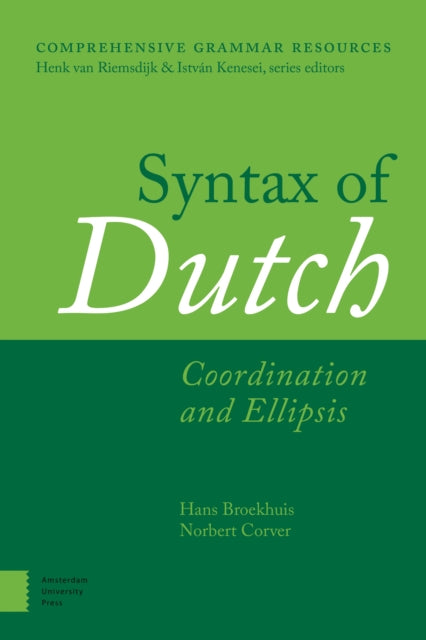 Syntax of Dutch: Coordination and Ellipsis