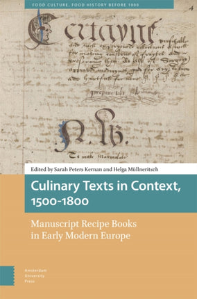 Culinary Texts in Context 15001800  Manuscript