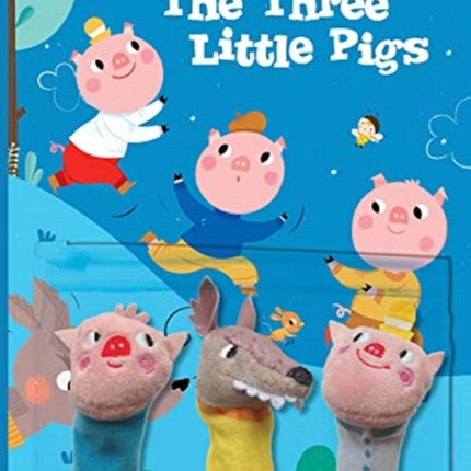 Three little pigs A fairy tale bedtime story with fingerpuppets