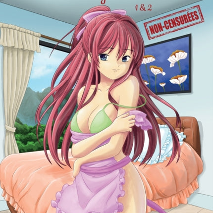 Livre de coloriage Filles sexy d'anime non-censurées 1 & 2