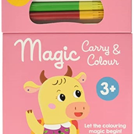 3 Pink Magic Carry  Colour