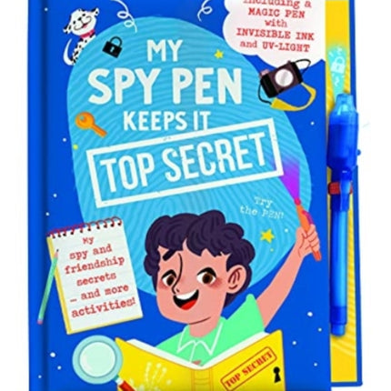 MY SPY PEN KEEPS IT TOP SECRET