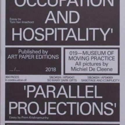 Occupation and Hospitality