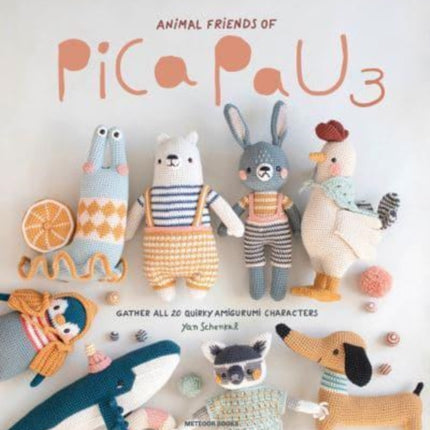 Animal Friends of Pica Pau 3: Gather All 20 Quirky Amigurumi Characters