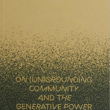 Script for a Synthetic Play: On (Un)grounding