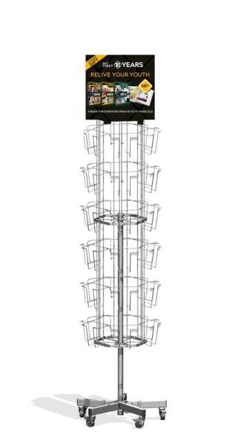 My First 18 Years  Floorstanding Rotating Book Spinner