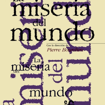 La miseria del mundo