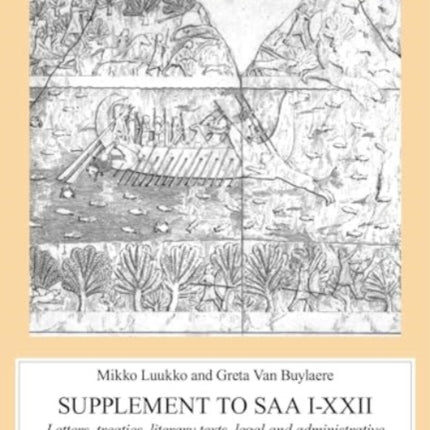Supplement to SAA IXXII  Letters Treaties