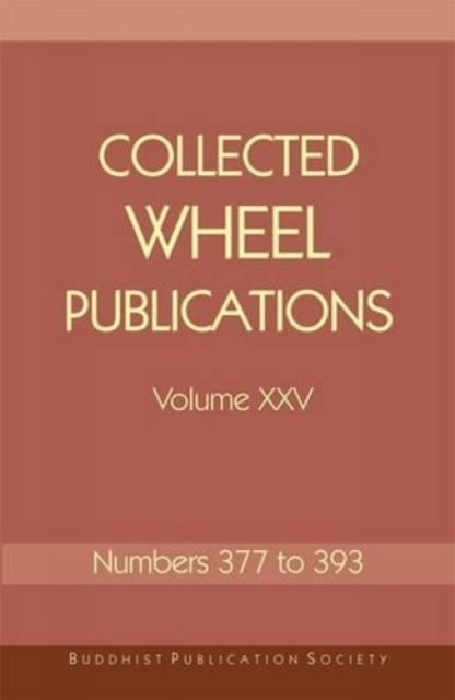 Collected Wheel Publications: Volume XXV