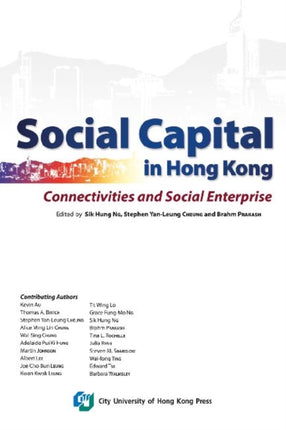 Social Capital in Hong Kong: Connectivities and
