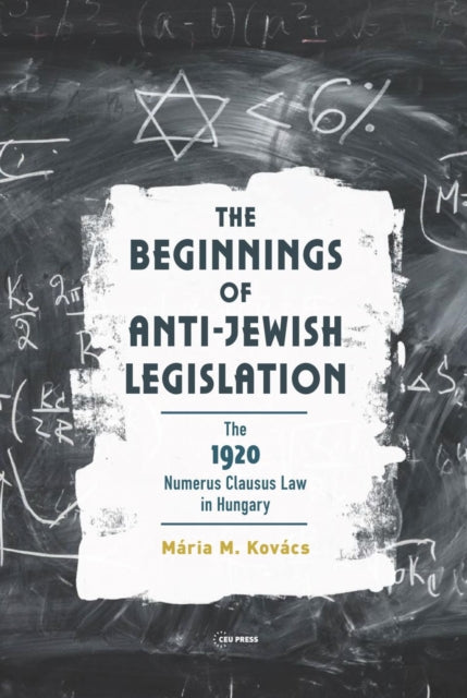 The Beginnings of Anti-Jewish Legislation: The
